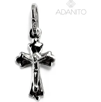 Přívěsek Stříbrný přívěsek křížek s Ježíšem