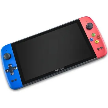 Esperanza PS7000 7LCD 128bit 3500+ vestavěných her červenomodrá Herní konzole Esperanza PS7000 7LCD 128bit 3500+ vestavěných her červenomodrá