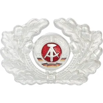 ARMÁDNÍ ORIGINÁL NVA Odznak kokarda na brigadýrku důstojníka NVA NDR Německo originál