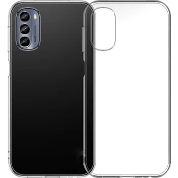 Pouzdro na mobilní telefon Kryt Motorola Moto G62 5G Back Gel transparent