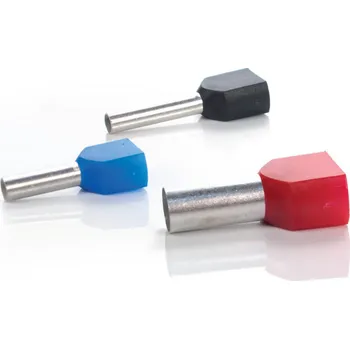 elektrický kabel TRYTYT 0,5mm2 DUID-2x0,5-8BI BÍLÁ IZOLOVANÁ TRUBKA (100ks)