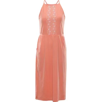 Dámské šaty Alpine Pro Gyra Dámské šaty LSKR221 peach pink XL