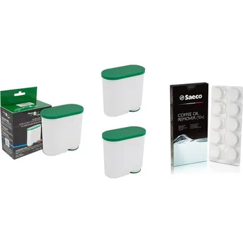 Filtr do kávovaru Filter Logic CFL-903B filtr 3 ks (za Saeco/Philips AquaClean CA6903) + Saeco CA6704/99 čisticí tablety do spařovací jednotky