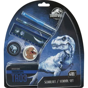 Set školních potřeb Oxybag Školní sada 6ks Jurassic World