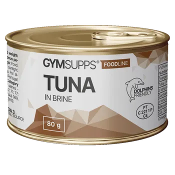 Hotové jídlo GymSupps Tuňák ve vlastní šťávě - 80g