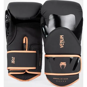 Boxerské rukavice Boxerské rukavice Venum Challenger 4.0 - Black/Bronze Velikost: 16oz