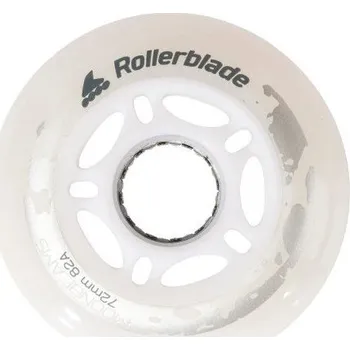 Kolečko k in-line bruslím Inline kolečka Rollerblade Moonbeams LED 72mm/82A (4ks)
