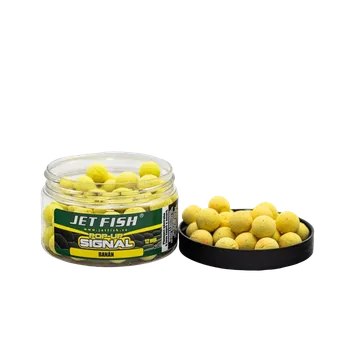 Boilies Jet Fish Signal Pop Up Banán 60g Hmotnost: 60g, Průměr: 16mm