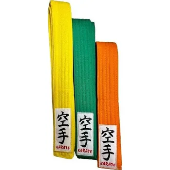 Pásek na kimono PÁSEK IPPON KARATE OBI Barva: Černá, Velikost: 250