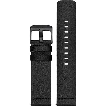 CELLFISH kožený řemínek 22mm Quick Release pro smartwatch černýDruhy řemínek zdarma