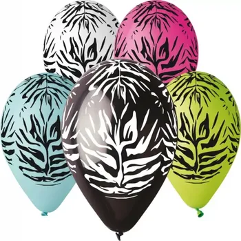 Latexový balonek s potiskem tygra