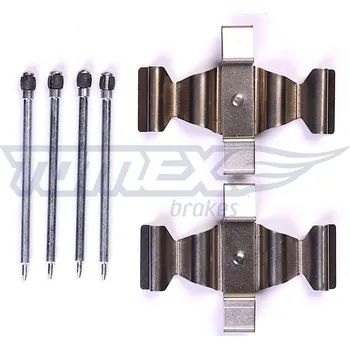 Přislušenství brzdového systému Sada příslušenství, obložení kotoučové brzdy TOMEX Brakes TX 43-71