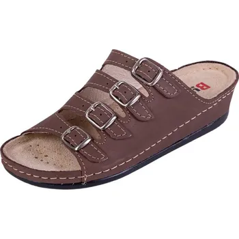 Dámská zdravotní obuv Buxa Dámská zdravotní kožená obuv BZ220 - Hnědá Velikost: 37