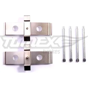 Přislušenství brzdového systému Sada příslušenství, obložení kotoučové brzdy TOMEX Brakes TX 43-77