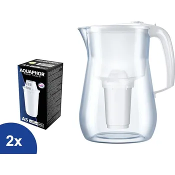 Filtrační konvice Aquaphor Provence bílá filtrační konvice 4,2 l + 2 ks filtru Aquaphor A5