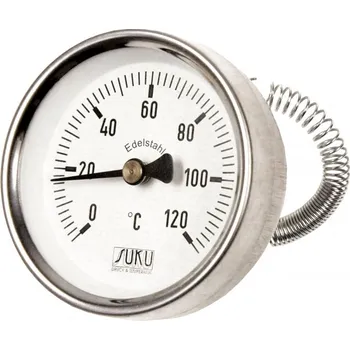 Ventil SUKU teploměr 09 D 63 -30 +50°C příložný