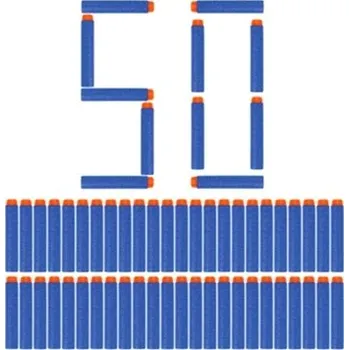 Dětská zbraň Barevné pěnové náboje Nerf Elite 50ks - modrý