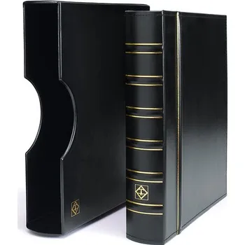 Obal pro sběratelský předmět Album GRANDE Classic Leuchtturm s kazetou Barva: Černá (bez listů)