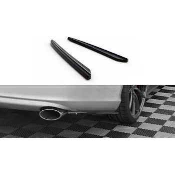 Tuning Splittery zadní boční Mercedes-Benz CLS C219 černý lesklý plast