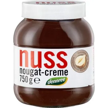 Dennree Pomazánka ořechovo-nugátová BIO 750 g