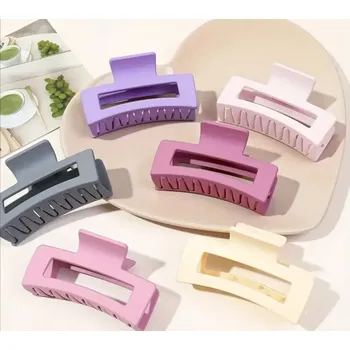 6 dílná sada barevných skřipců 5x8,7 cm (Vlasové doplňky )