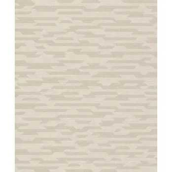 Tapeta Béžová geometrická vliesová tapeta na zeď BZ3215, Belize, Grandeco