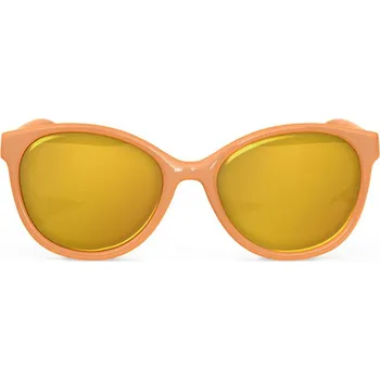 Dětsný nábytek SUAVINEX dětské sluneční brýle polarizované s pouzdrem Hranaté oranžová vel. 3-8 let