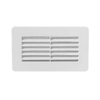 Větrací mřížka Ventila systems (ČR) Hranatá plastová mřížka HPM Barva: Bílá, Průměr [mm]: Ø 55 x 110 Ø 55 x 110 - Ø 90 x 220