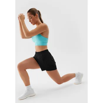 Dámské kraťasy 4F SHORTS FNK F497 Dámské sportovní kraťasy US M 4FWSS24TFSHF497 DEEP BLACK