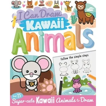 První čtění I Can Draw Kawaii Animals