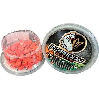 Boilies POSEIDON BAITS Rohlíkový boilies fluo 35g Halibut