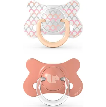 dudlíky Suavinex Dudlík Fusion MEMORIES anatomický silikon +18m růžová