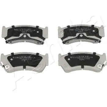 Brzdová destička Sada brzdových destiček, kotoučová brzda ASHIKA 50-01-191