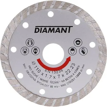 Brusný kotouč Levior Kotouč diamantový DIAMANT 110x1.7x22.2mm TURBO