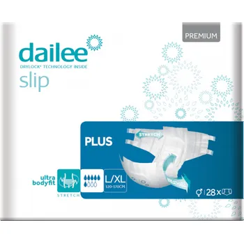 Plena pro dospělé Kalhotky zalepovací Dailee Slip Premium Plus XS/S 28 ks