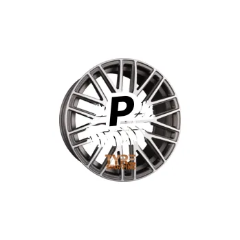 Alu kolo MB-DESIGN KV4 Grau Matt Lackiert Front Poliert 8.50 x 19 ET 45 5x114.3