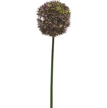 umělá květina Umělé květina, Česnek okrasný - Allium Natasja fialová V72 cm