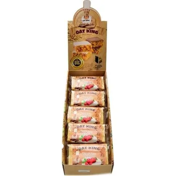 LSP nutrition Oat King Energy bar 10 x 95 g flapjack - maple walnut