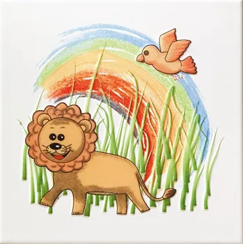 Dlažba DOMINO Pastel 99084308 20 cm x 20 cm x 0,65 cm mix barev 1 ks