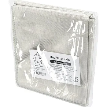 Utěrka Hadřík na čištění skla 5 ks NIMCO Dárkové předměty RP 1006 SET Nimco