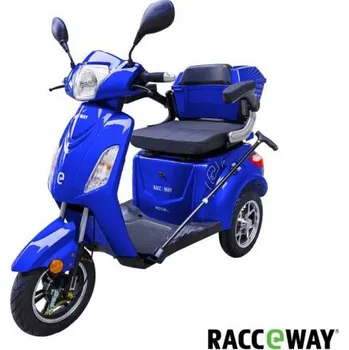 Elektrický invalidní skútr Elektrický tříkolový vozík RACCEWAY® VIA-MS09, modrý lesklý