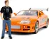 Jada Fast & Furious Brian & Toyota Supra 1:24 oranžové