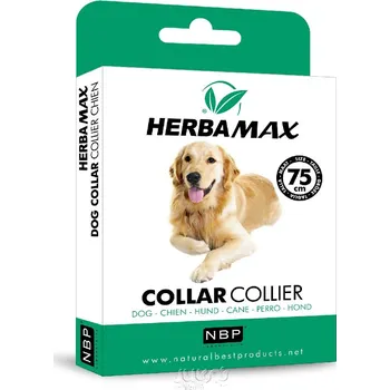 Antiparazitikum pro psa Herba Max Collar Dog antiparazitní obojek