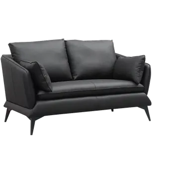 Sedací souprava STROMBOLI - 2, 2-sed, ekokůže tmavě šedá