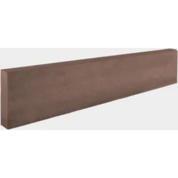 Zahradní obrubník DITON Záhonový obrubník s rovnou hranou 100/5/20cm hnědý