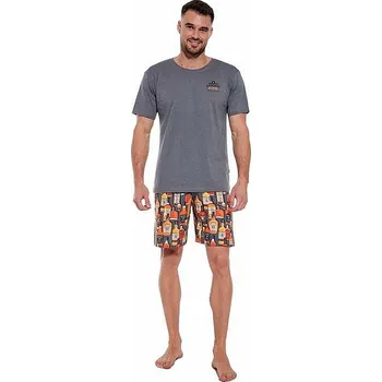 Pánské pyžamo pánské pyžamo Cornette 326/159 London gin XL