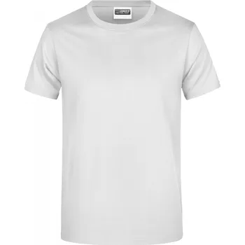 Pánské triko JAMES NICHOLSON JN790 WHITE 5XL