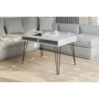 Konferenční stolek Max-i Konferenční stolek LEIRIA bílá lesk