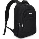 ZAGATTO Černý batoh s prodyšnými zády a výztuhami ZG700