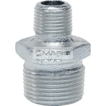 Instalatérský materiál GEBO Vsuvka pozinkovaná redukovaná č.245 MM 1" x 1/2", 245-25V